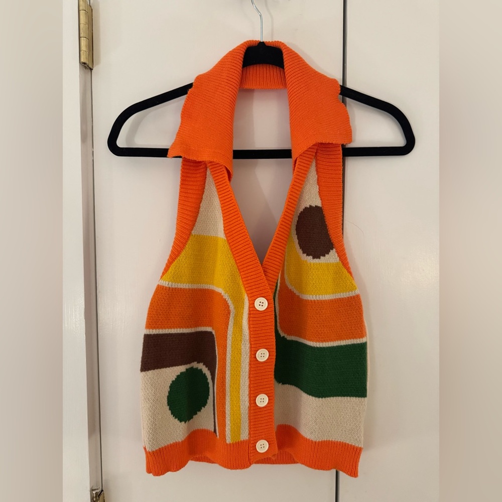 OXknit 70's Style Sweater Halter